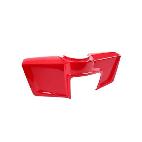Cache-couvercle coffre avant pour réparer un Piaggio SXR 50 rouge rayé