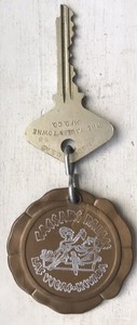 Vintage Las Vegas Nevada NV Caesars Palace Resort Hotel Casino Room Key