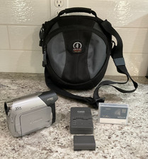 Canon ZR850 MiniDV Digital Camcorder 35x Zoom w/ Battery Bag Charger -Tested