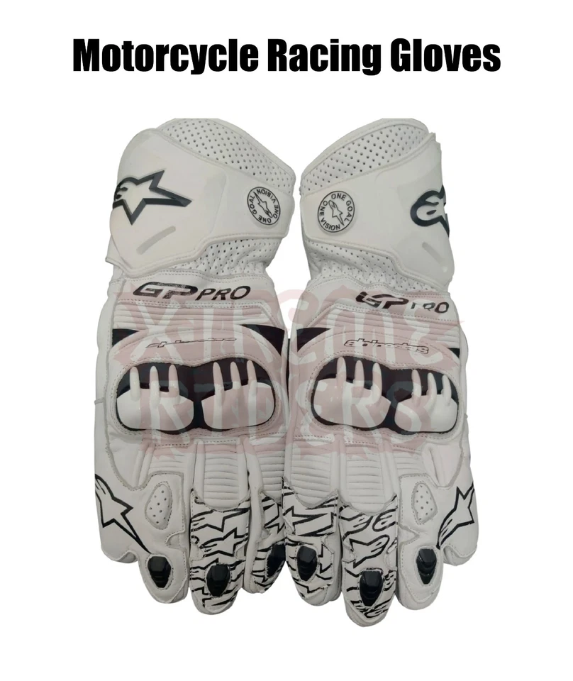 Motorcycle Boots and Gloves Set: GP Pro Alpinestar Motorbike Gloves and Shoes - Image 3 of 4