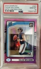Caleb Williams 2024 Panini Donruss - Rated Rookie #327 Preview Pink Prizm PSA 10