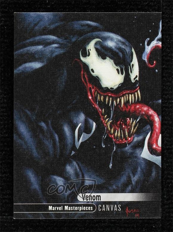 2016 Upper Deck Marvel Masterpieces Canvas High Series Venom #100 0kg8