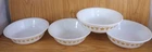 Corelle 6 1/4" BUTTERFLY GOLD Cereal Bowls Set of 4