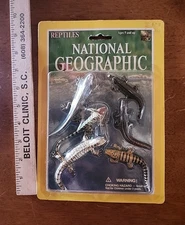 New National Geographic Society Reptiles Figures Crocodile Alligators Lizards