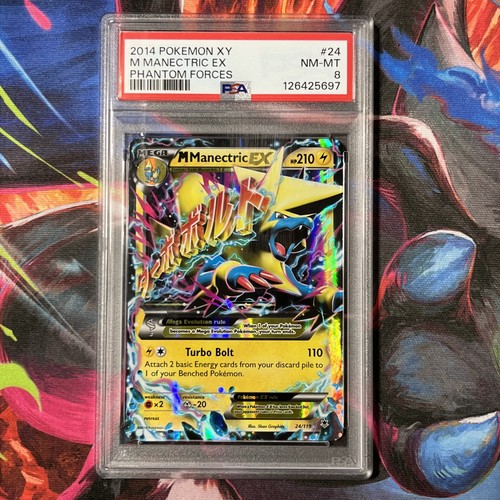 M Manectric-EX graded PSA 8 for sale on eBay