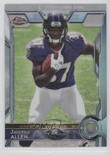 2015 Topps Chrome Rookies Refractor Javorius Allen #152 0c4