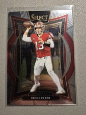 🔥🔥2024 PANINI SELECT BROCK PURDY SAN FRANCISCO 49ERS #37 Silver Mint🔥🔥🔥