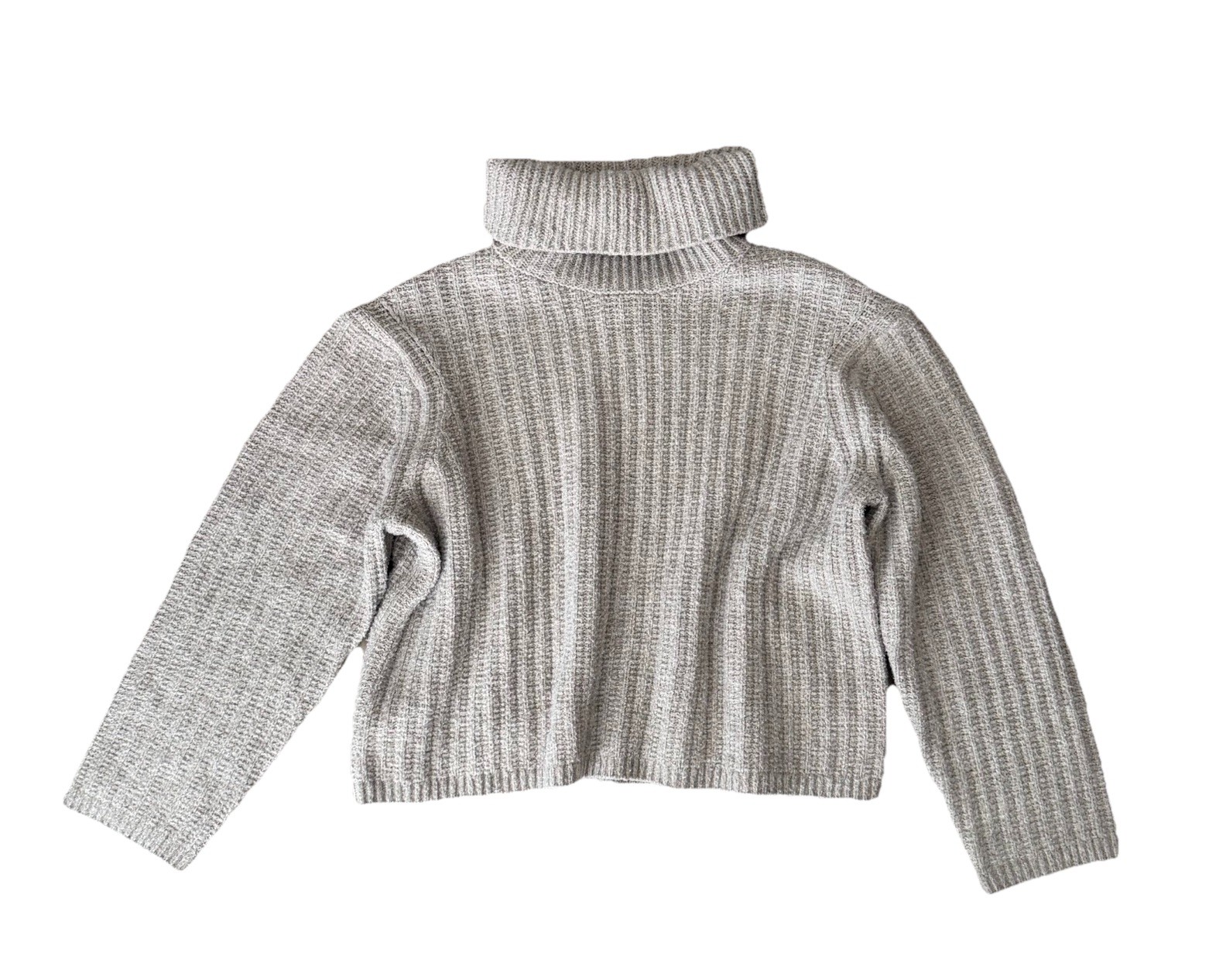 Universal Thread Ribbed Turtleneck Sweater XL Oat… - image 1