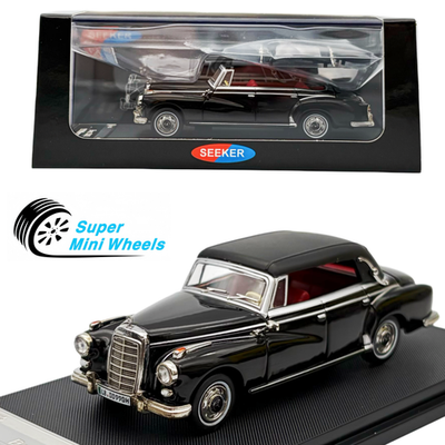 #ad Seeker 1:64 1959 Mercedes Benz 300D Black Diecast Model $29.99