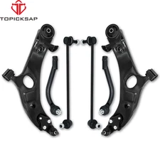 6x Front Lower Control Arm Tie Rod for 13-18 Hyundai Santa Fe 14-15 Kia Sorento