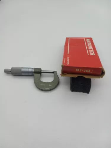 MITUTOYO MICROMETER #103-260 0-1" .0001 RATCHET TYPE