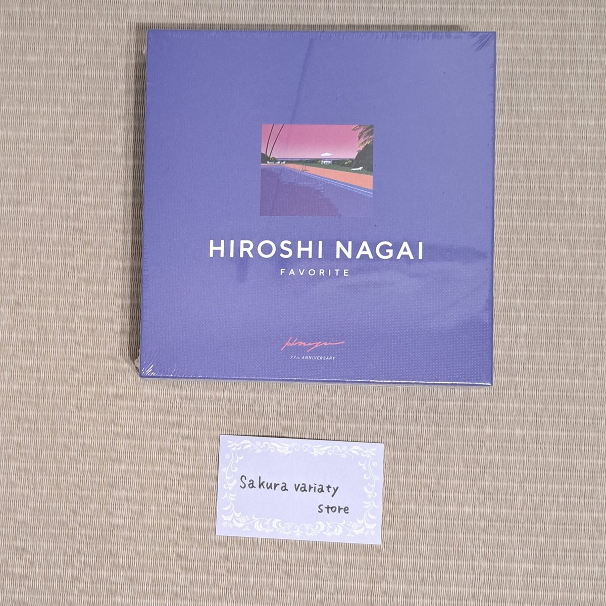 永井博 HIROSHI NAGAI FAVORITE BOX Hiroshi Nagai FAVORITE 77th ANNIVERSARY BOX 3 Art Book Set