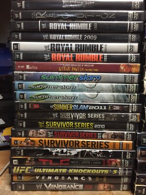 WWE DVD コレクション 2010 13枚セット Wwe 2010 dvd collection - YouTube