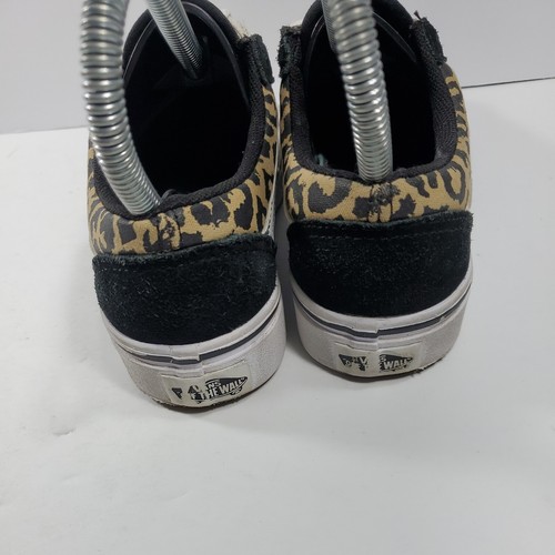 Vans Off The Wall Cheetah Print Low Top Sneakers KIDS SIZE 2.0 - Picture 10 of 15