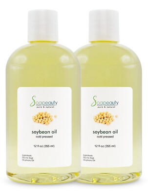 Soybean Oil Cold Pressed 100% Pure Natural