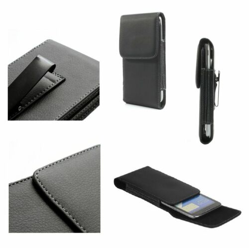 for Samsung Galaxy M31s (2020) Case Metal Belt Clip Synthetic Leather Vertica... - Picture 1 of 9