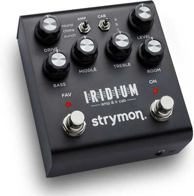 Strymon IRIDIUM AMP & IR CAB emulator Effector Black New Strymon IRIDIUM AMP & IR CAB emulator Effector Black New