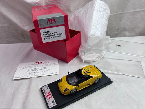 1/43 MR COLLECTION Lamborghini Murcielago Roadster Detroit gold L.E. 16/499 - Picture 2 of 12