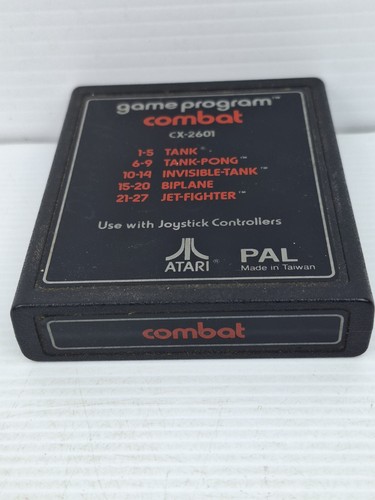 COMBAT - ATARI 2600 PAL CARRO SOLAMENTE - Imagen 2 de 3