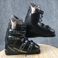 Stivali Salomon Uomo 8 Evolution 26.0 Sport Sci Snowboard Nero Gancio e Passante
