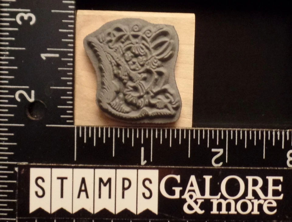 Estampillas de goma estampillas C106 página superior elfo mariposa hada #W01 Foto 2 de 2