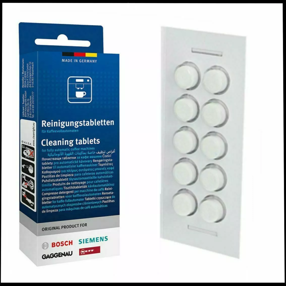 Neff coffee machine cleaning tablets cheap