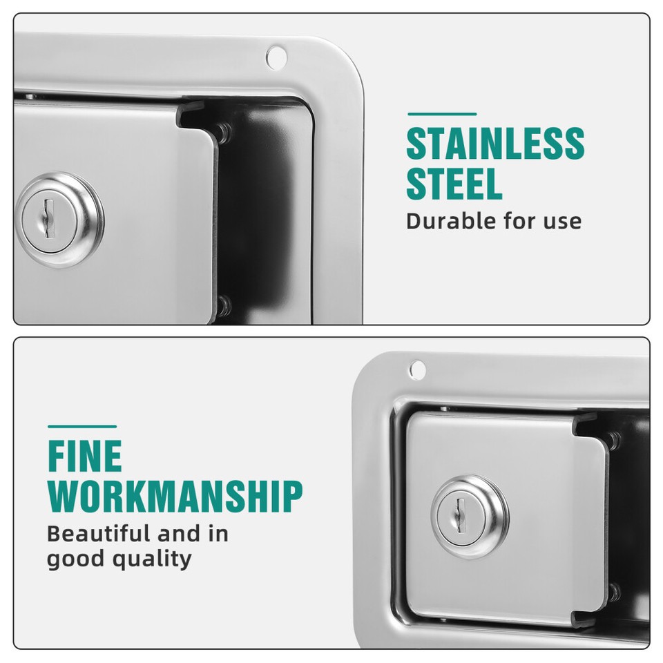Latches for Service Bed Lock Flush Mount Door Heavy Duty Tool Box eBay
