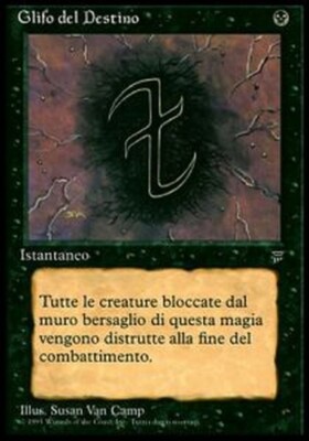 ITALIENISCHER RUSH Glyphe des Schicksals - Glyph of Doom MTG Magic LEGENDS ITA