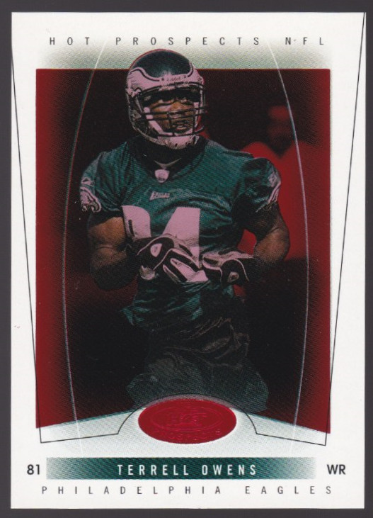 2004 Fleer Hot Prospects Red Hot #59 Terrell Owens #d 42/50
