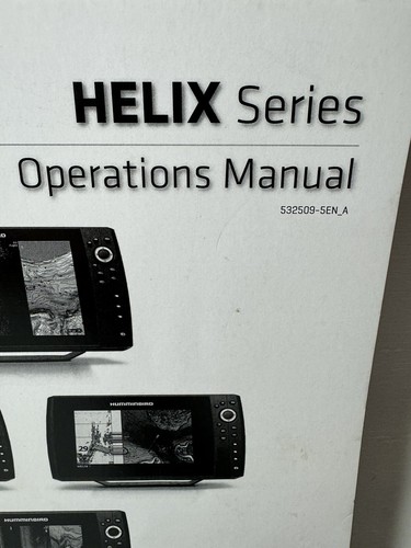 EUC Humminbird HELIX 532509-5EN_A Operations Manual: 348 , Coil Bound B&W - Picture 2 of 14