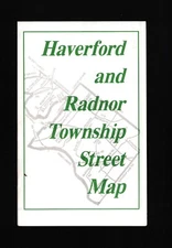 Pennsylvania Haverford & Radnor Township Street Map Greg Vitali St Rep