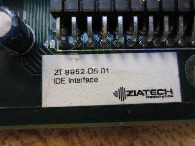 Ziatech ZT-8952-D5 PC Board ZT8952D5 W/Hard Drive | eBay