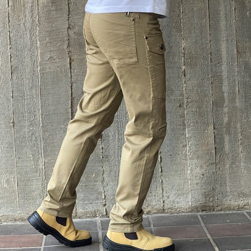 Men's Work Pants Cargo Trousers zip Pocket Tradies Pants Stretch Cotton - Picture 43 of 60