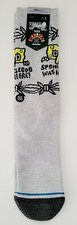 Stance Spongebob Squarepants Crew Socks Bob Was Here Men's Large 9-13 Brand New