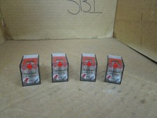 NEW LOT OF 4 HONEYWELL RELAYS GR-4C-AC110V 5A AMP 14 PINS