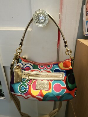 Купить coach poppy pop c limited edition graffiti multicolor  display picture 3