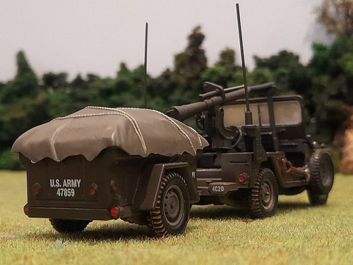 * 1/43 * Corgi Unsung Heroes * M151 A1 Mutt Recoilless Rifle Truck * BOXED - Picture 4 of 16