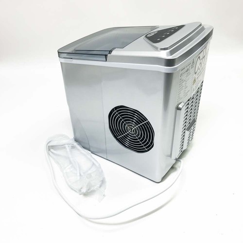 Eiswürfelmaschine, Ice Maker mit Selbstreinigungsfunktion,15kg/24h, 9 Eiswürfel - Bild 4 von 7