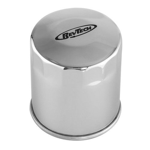 Chrome Oil Filter RevTech Fits For Harley Sportster & EVO Big Twin #63796-77A - Picture 3 of 6