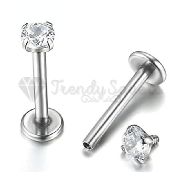 4 Stks/partij Rvs Oor Piercings Helix Piercings We... – Grandado