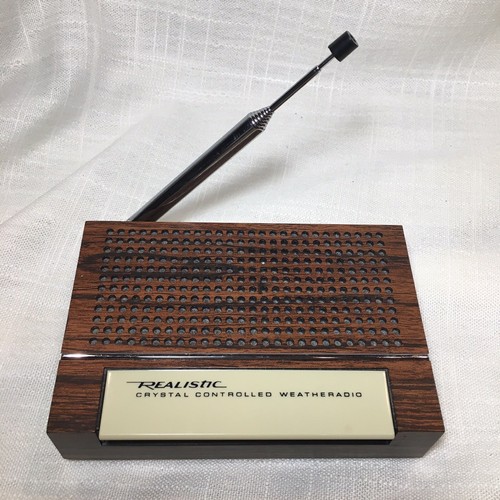 Realistic Crystal Controlled Weather Radio Model 12152A Vintage