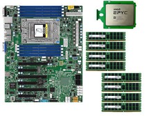 AMD EPYC 7742 Supermicro H11SSL-i Samsung 8x16g 2666v ecc reg 128g combination