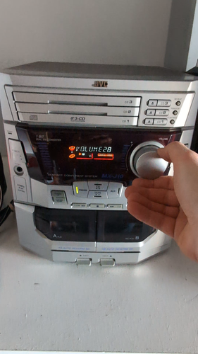 SELTEN VTG JVC MX-J10 HiFi Kompakt Komponenten System & Lautsprecher - LESEN - Video 1 von 1