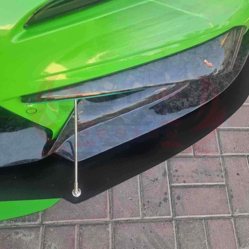 Parachoques delantero de carbono forjado para Toyota Supra A90 A91 MK5 moldura superior colmillo canards - Imagen 3 de 6