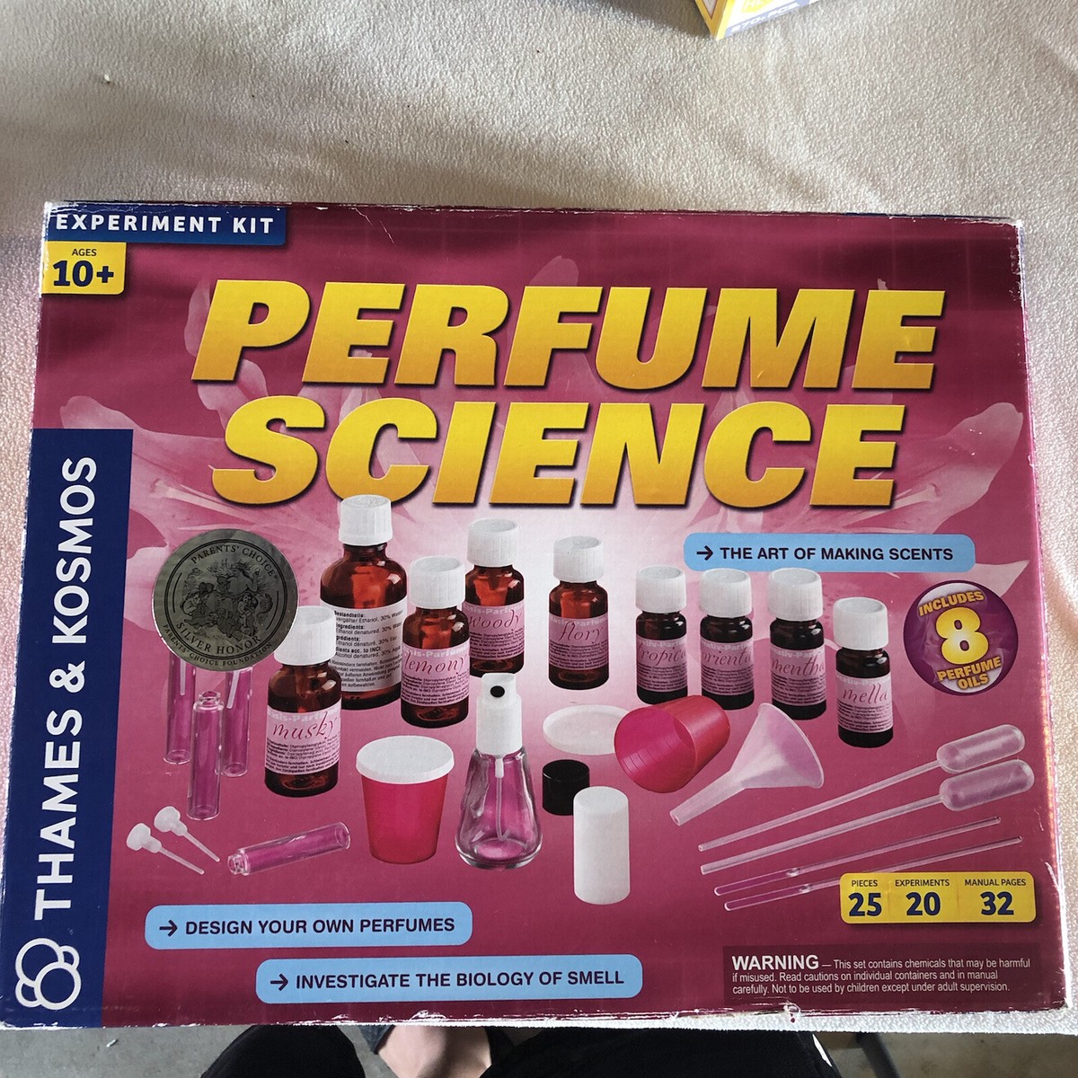Thames & Kosmos Perfume Science Experiment Kit Biology Of Smell | eBay