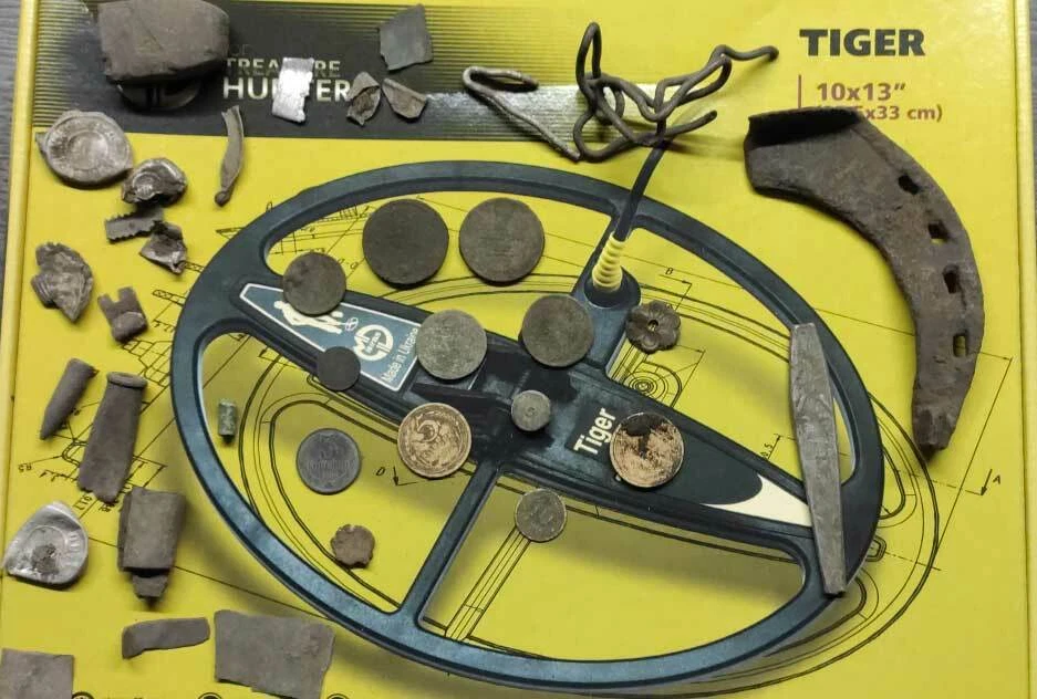 Mars Tiger 13"x10” DD Waterproof Search Coil for Teknetics G2 Metal Detector - Image 2 of 4