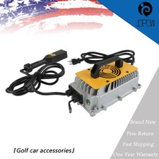 36V 18A Battery Charger IP67 Waterproof D-Style Plug For E-Z-GO TXT Golf Cart