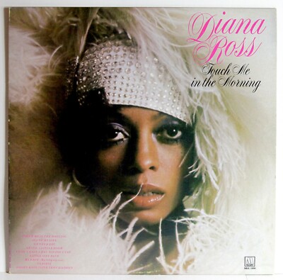 DIANA ROSS ''Touch me in the Morning'' Vinyl LP (1973)  (NEAR MINT-)  cleaned