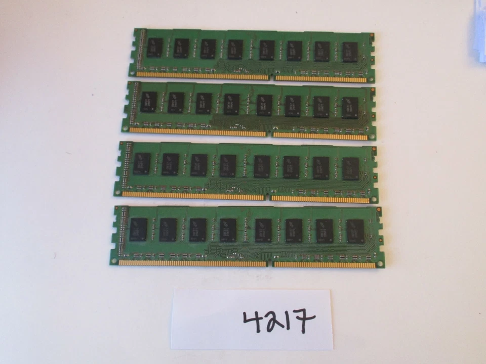 Micron 4x2Gb=8Gb PC3-10600 1333Mhz DDR3 Desktop Memory RAM (4217) - Image 2 of 2