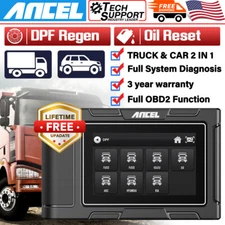 Heavy Duty Truck All System Scanner Diagnostic Diesel DPF Oil Reset Fit For Fuso